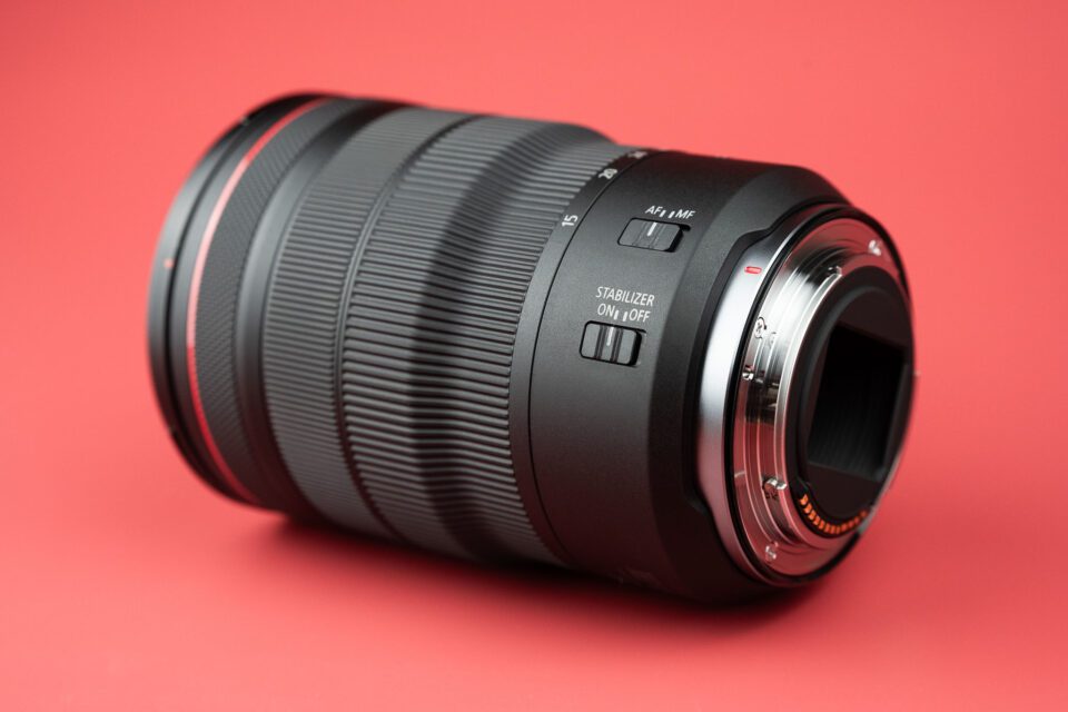 Canon RF 15-35mm f2.8 L Switches and Lens Mount