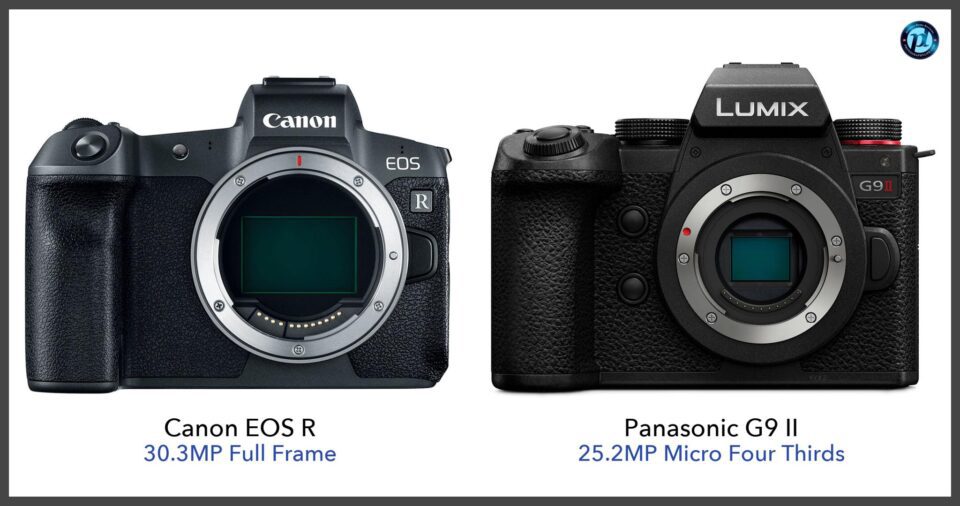 CanonEOSR_vs_PanasonicG9II_comparison_front