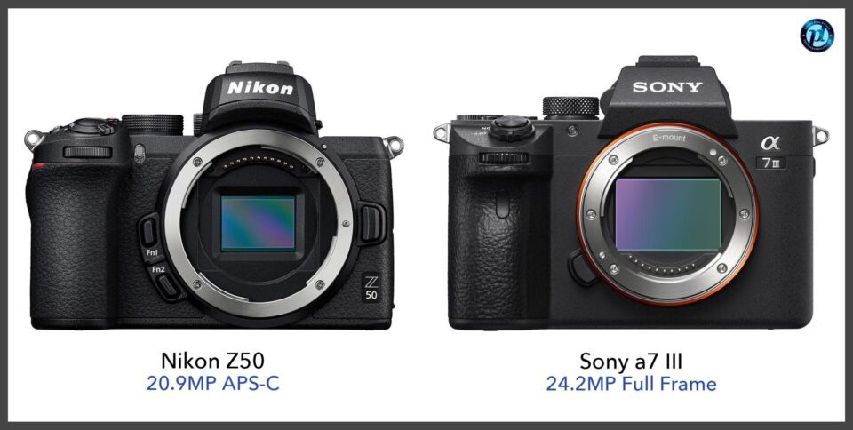 Nikon Z50 vs Sony a7 III: Specifications Comparison