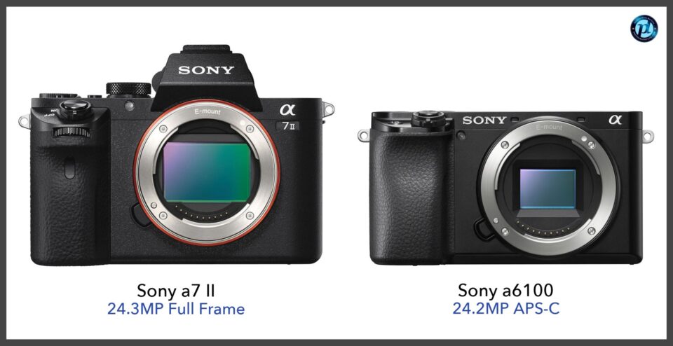 Sonya7II_vs_Sonya6100_comparis