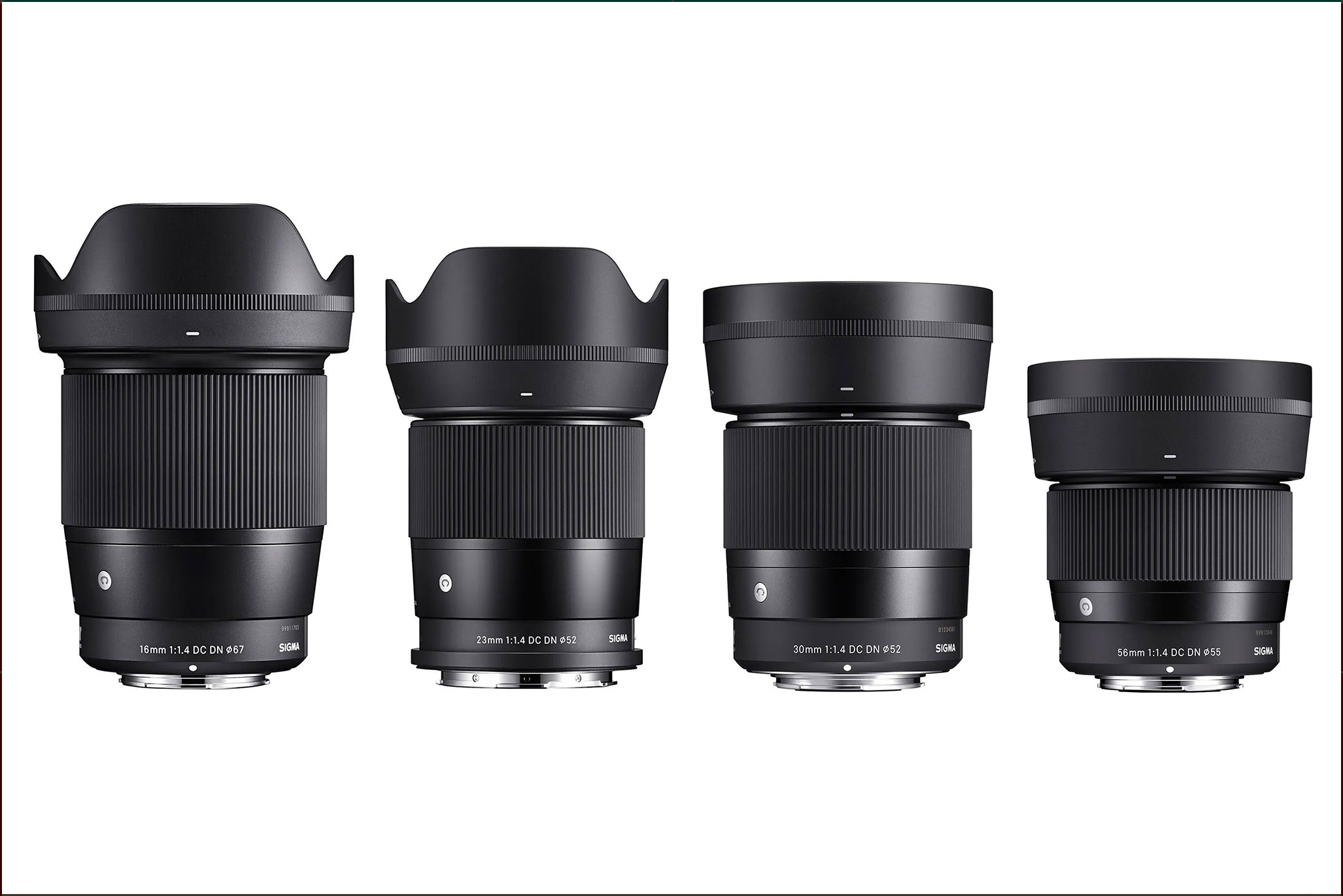 Four Sigma Lenses for Canon RF Have Arrived