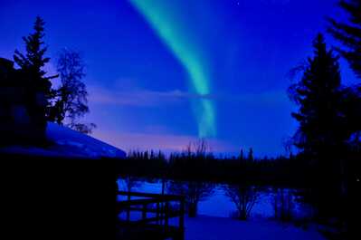 Borealis over Chena