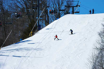 DSC 3534 two downhill skiers