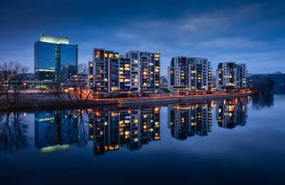 Prague's Marina Island