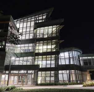 GlassAtrium at night